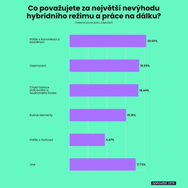 Největší nevýhody